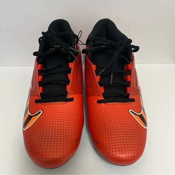 Nike Men's Alpha Menace 4 Pro Picante Red/Blk Football Cleats Size 11.5 - Picture 6 of 9